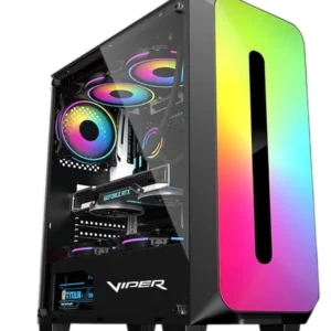 VIPER T330-K2 Gaming Casing with 03 RGB System Fans