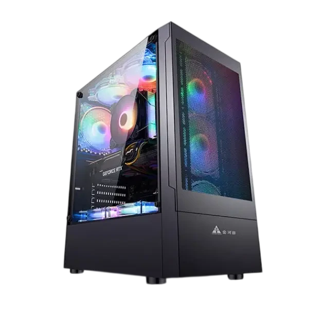 GOLDEN FIELD N39B ATX MID TOWER CASING - BLACK