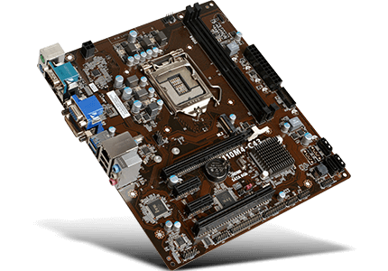 H110M4 6/7TH GEN MOTHERBOARD WITH 2 RAM SLOT M.2- USED