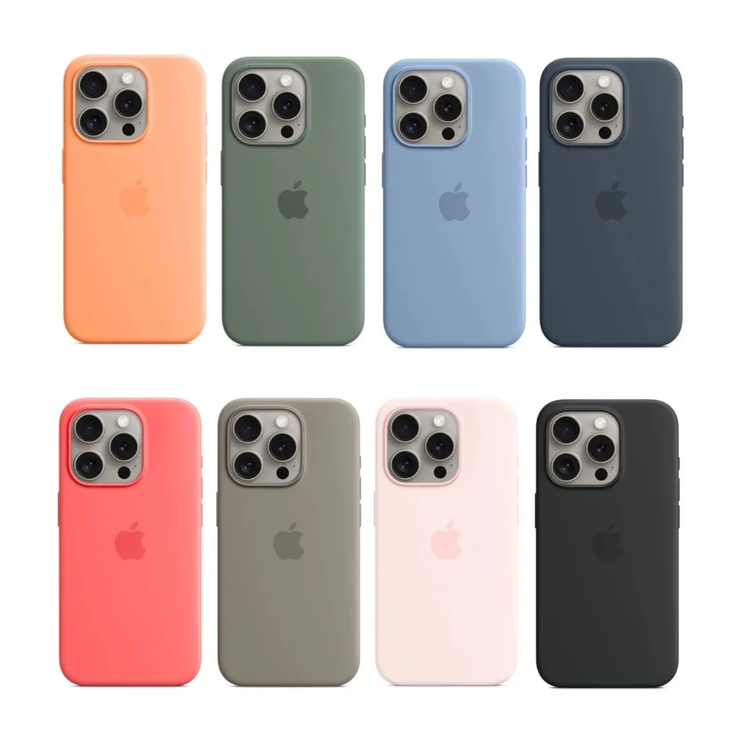 Silicone Case for iPhone 7 To 15 Promax