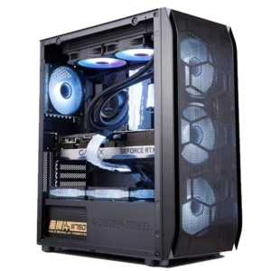 GOLDEN FIELD SNOW GAMING CASING - BLACK