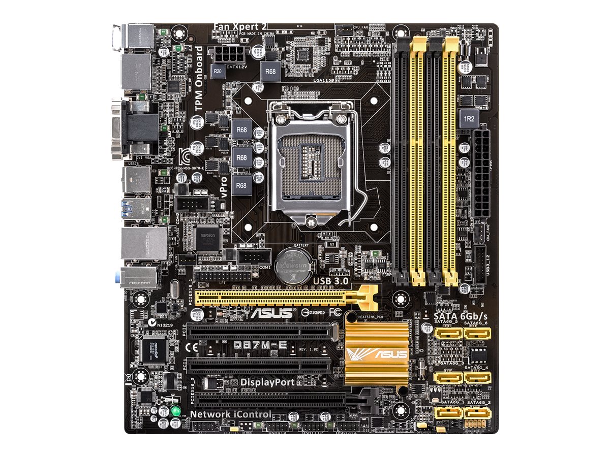 ASUS H87 4RAM SLOT MOTHERBOARD - USED