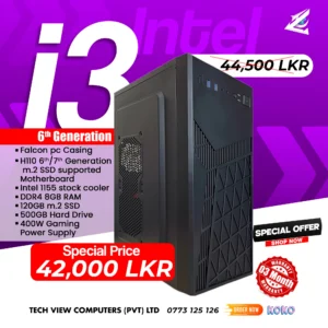 i3 6th Gen PC
