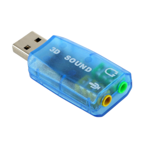 3D USB Sound card Audio Adapter