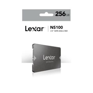 Lexar NS100 256GB 2.5″ SATA SSD – 1 Year Warranty