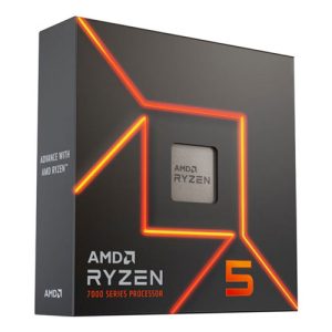 AMD Ryzen 5 7600X (6 Cores, 12 Threads) Up To 5.3 GHz Desktop Processor