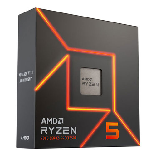 AMD Ryzen 5 7600X (6 Cores, 12 Threads) Up To 5.3 GHz Desktop Processor